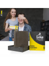 Lois Elk Men s Carteira de couro em couro