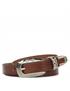 leather belt 20mm burgundy