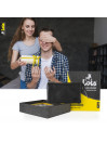 Bolsa tripla Lois Lubbock/Porta-cartões em pele