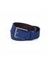 cinturon piel genuina 35mm azul 95