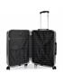 maleta 60cm negro-margaritas