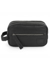 Borsa da toilette in pelle 2 cerniere Lois Osborn