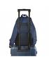 expandable computer holder backpack navy