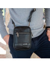 Lois men s small shoulder strap from Grant collection in leatherette