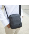 Bandoulière pour homme Jaslen Monza en cuir