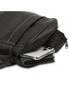 Men s shoulder strap Jaslen Monza in leather