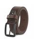 genuine leather belt 35mm burgundy