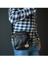 Bandolera De Mujer/Hombre Lois Warren En Polipiel