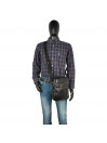 Lois Alvord men s and women s tablet holder bag in eco-leather