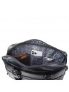 Lois Alvord 15.6" man/woman laptop briefcase in patent leather