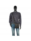 Borsa a tracolla Lois Sanford in pelle per donna/uomo in pelle