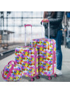 Valises moyennes Cours Couleurs rigides avec une capacité de 60 L