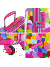 Maleta Cabina Y Neceser Agatha Ruiz De La Prada Corazones Colores