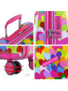 60Cm Valise et Trousse de Toilette Agatha Ruiz De La Prada Coeurs Couleurs
