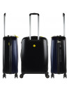 [Set of 3 suitcases (Cabin, Medium and Large)] L-capable rigid/soft smiley