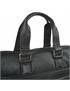 leather laptop briefcase 15,6 black