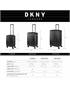 dkny-911 maleta 70cm side tracked negro