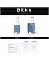 dkny-413 maleta 60cm stadtblock marine blau