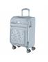 dkny-624 trolley cabina after hours storm grey logo print