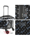 Set of 2/3 cases (Cabin, Medium and Large) Dkny-905 On Repeat rigid with 103 L capacity
