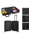 Dkny-911 Side Tracked rigid medium suitcases with 100 L capacity