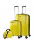 Juego de 2/3 maletas (Cabina, Mediana y Grande) Smiley rigida/blanda con capacidad de 88 L