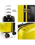 maleta 60cm amarillo-negro