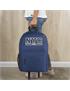backpack with carry-all navy