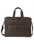 leather laptop briefcase 15,6 navy