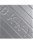 dkny-911 maleta 60cm side tracked plata