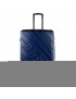dkny-911 maleta 70cm à chenilles latérales bleu marine