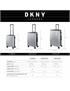 dkny-911 maleta 70cm side tracked plata