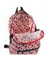 dkny-928 packable backpack red/white