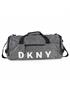 dkny-928 packable duffle charcoal