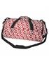 dkny-928 packable duffle red/white