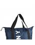dkny-928 packable tote indigo