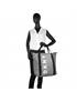 dkny-928 packable tote charcoal