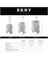 dkny-408 set/3 trolleys instinct storm grey