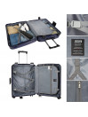 Medium sized Orleans hard/soft suitcases with 58 L capacity