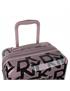 dkny-62d valise cabine deco signature beige
