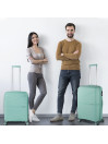 Bremen Medium Sized Hard/Soft Suitcases With 61 L Capacity