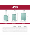Bremen Medium Sized Hard/Soft Suitcases With 61 L Capacity