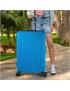 maleta 70cm azul electrico