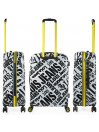 Rigid Kenner medium suitcases with capacity of 88 L