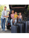 Luggage set (Cabin, Medium and Large) Skapt Lisboa in Extendable ABS with capacity up to 200L