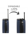 Luggage set (Cabin, Medium and Large) Skapt Lisboa in Extendable ABS with capacity up to 200L