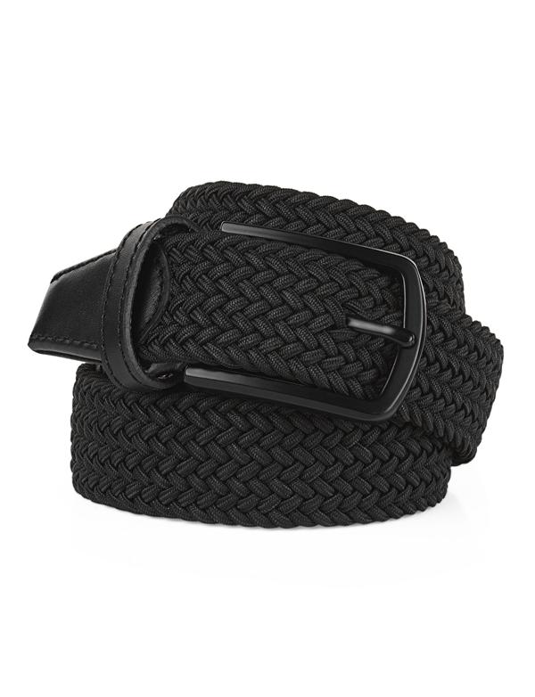 Cinturon Elastico Textil/Piel 35Mm Primer Cinturones 