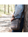 Lois Grant men s shoulder strap in leatherette
