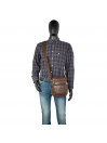 Borsa a tracolla Lois Alvord uomo/donna in vernice