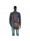 Bandolera Porta Tablet De Mujer/Hombre Lois Alvord En Polipiel